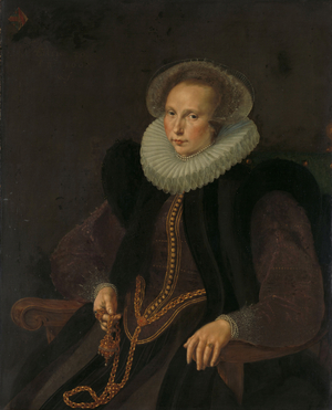 Griete Jacobsdr van Rhijn, 1605 (oil on canvas)