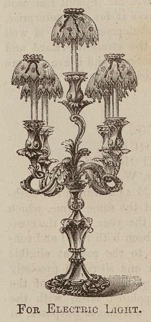 Smethurst and Co, Lamp Manufacturers and Gasfitters, Oil Merchants, Wax Chandlers, and Electrical Engineers, 2, Duke Street Mansions, Grosvenor Square, W (engraving)