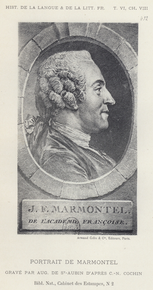 Portrait De Marmontel (litho)