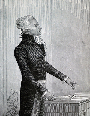 Maximilien Robespierre.