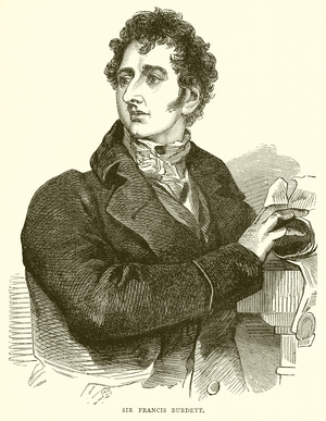 Sir Francis Burdett (engraving)
