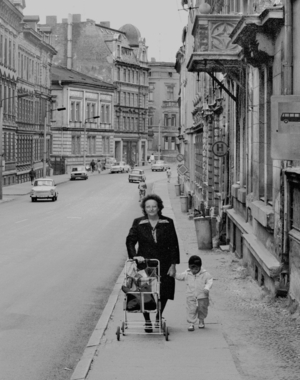 Saxony, Goerlitz, Gruenderzeit quarter, 1990 (photo)