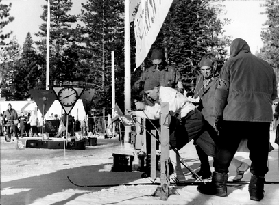 Squaw Valley, USA 19600223 Olympic Winter Games in Squaw Valley. Håkon Brusveen …, 1960 (photo)
