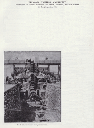 Diamond Washing Machinery (engraving)