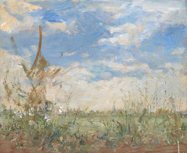 Movement in Still Landscape, 1994 (oil on panel)