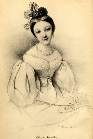 Clara Schumann aged 13