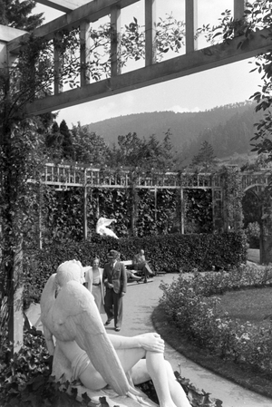 Holidays in the Black Forest, Germany 1930s (b/w photo)