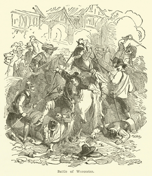 Battle of Worcester (engraving)
