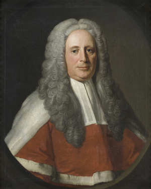 Judge Michael Ward, 1742 (oil on canvas)