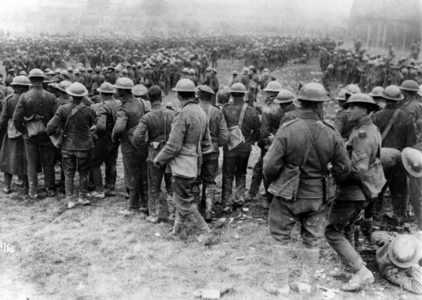 I. WK - Western Front - Prisoners of War (photo)