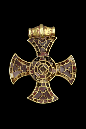 Ixworth Cross (garnet & gold)