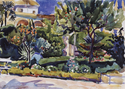 Sevilia, 1910 (watercolour)
