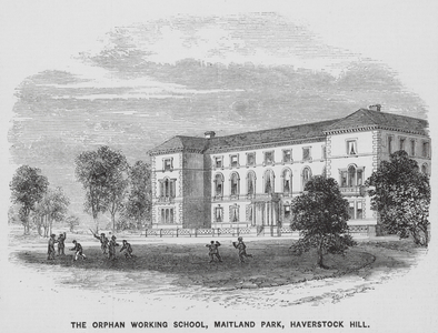 The Orphan Working School, Hampstead, London (engraving)