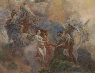 La Plastique ou l'Art antique, in 1909 (oil on canvas, mounted on canvas)
