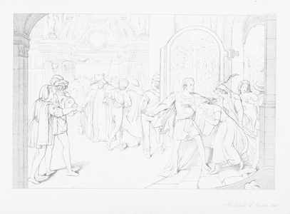 Illustration for The Castle of Indolence by James Thomson (engraving)