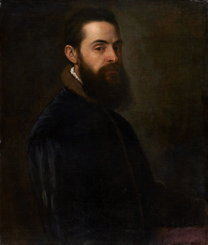 Portrait of Antonio Anselmi, c.1550 (oil on canvas)