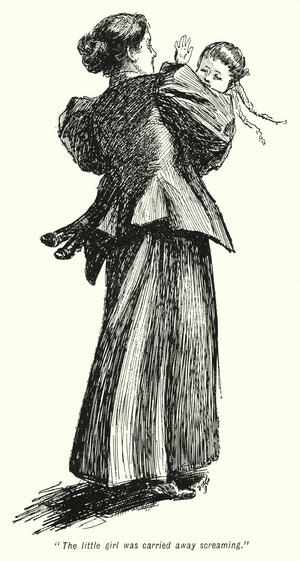 Illustration for The Story of the Treasure Seekers by E Nesbit (litho)