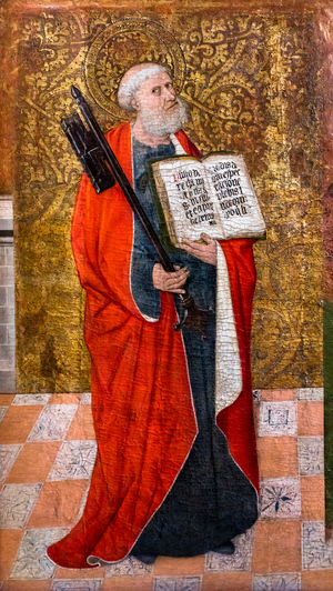 Saint Peter (tempera on wood)