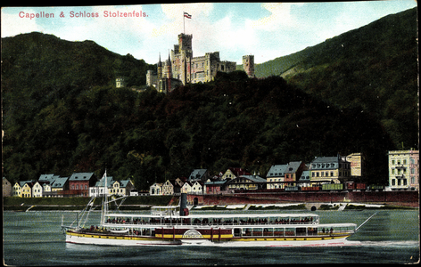 Koblenz, Stolzenfels Castle, Salonsteamer Lohengrim