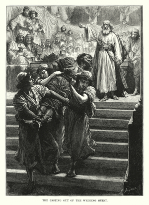 The Casting Out of the Wedding Guest (engraving)