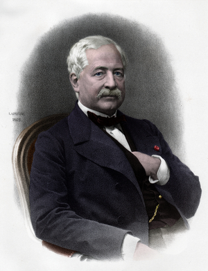 Ferdinand de Lesseps, 1865 (engraving)