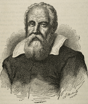 Portrait of Galileo Galilei (engraving)