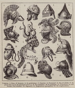 Casques (litho)