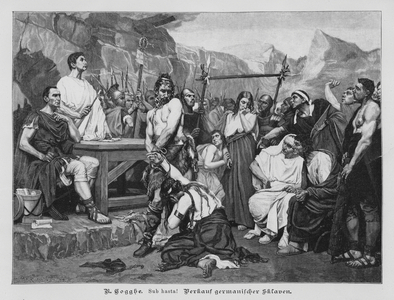 Sale of Germanic Slaves (engraving)