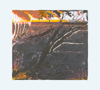 Scorched Earth, Australia, 2008 (screen print)