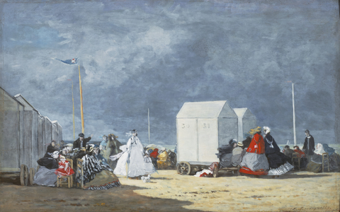 Approaching Storm, 1864 (oil on cradled panel)