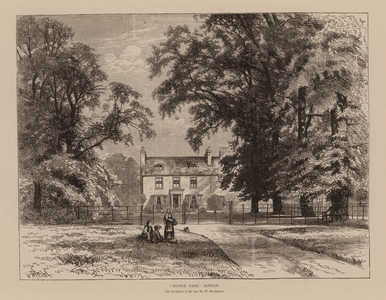 "Middle Park," Eltham, The Residence of the late Mr W Blenkiron (engraving)