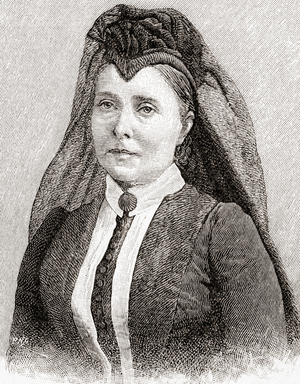 Victoria, Princess Royal, here as a widow in 1891, from The Strand Magazine, Vol I January to June, 1891