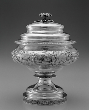 Sugar Bowl, c. 1830-1850 (silver)
