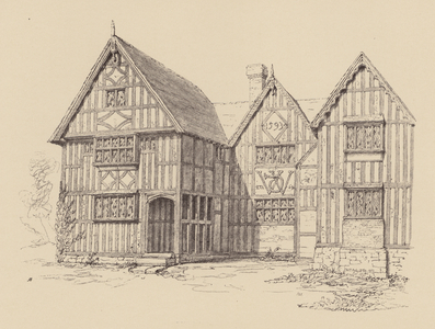 Pound's Bridge, near Penshurst, Kent (colour litho)