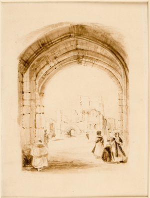 Tynemouth (ink & pencil on paper)