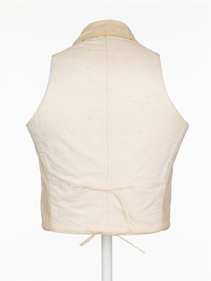 Vest, Army Staff, worn by General Sir William Henry Clinton, 1812 circa (fabric)