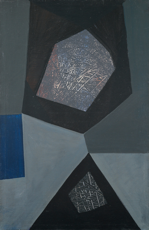 Espace, 1953 (oil on canvas)