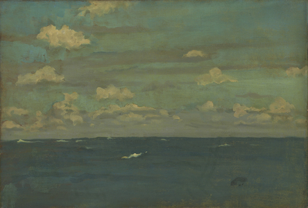 Violet and Silver - The Deep Sea, 1893 (oil on canvas)