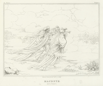 Macbeth, Act I, Scene 1 (engraving)