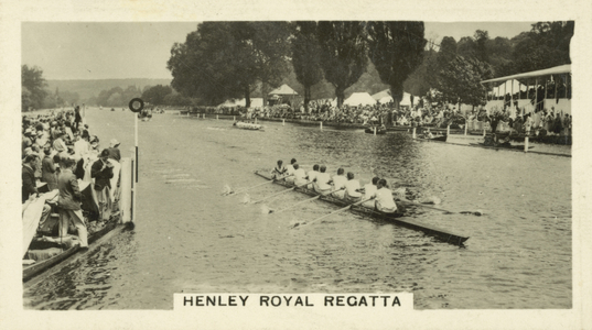 Henley Royal Regatta (b/w photo)