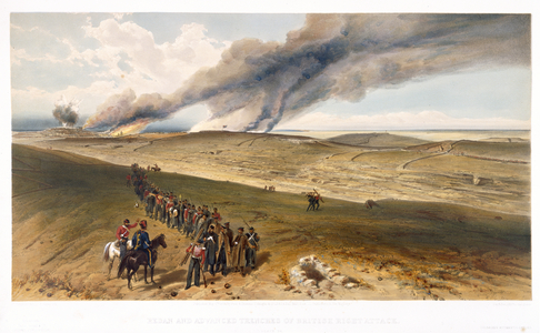 Redan and advanced trenches