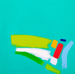 Over the Hills, 2015 (acrylic on canvas)