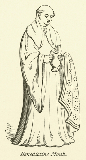 Benedictine Monk (engraving)