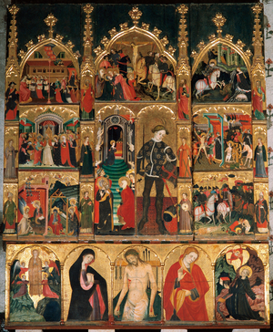 Altarpiece of The Virgin and Saint George (Sant Jordi)