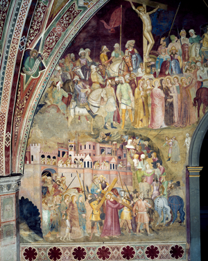 The Passion of Christ, detail from Passion and Resurrection of Christ, 1365-67 (fresco)