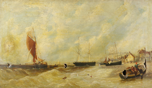 Seascape, c.1890 (oil on canvas)
