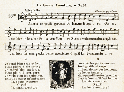 Song no. 18: “Good luck, oh go!” , 1926 (engraving)