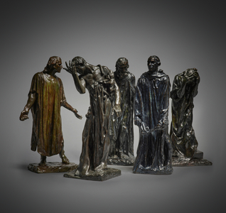 The Burghers of Calais: five, c.1887 and 1895 (bronze)