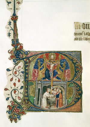Crucifix,Trinity and Baptism
