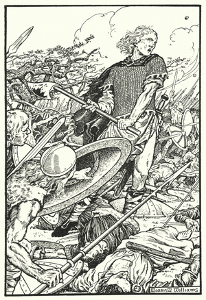Alfred at Ashdune (litho)